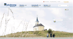 Desktop Screenshot of jakobsweg-weinviertel.at